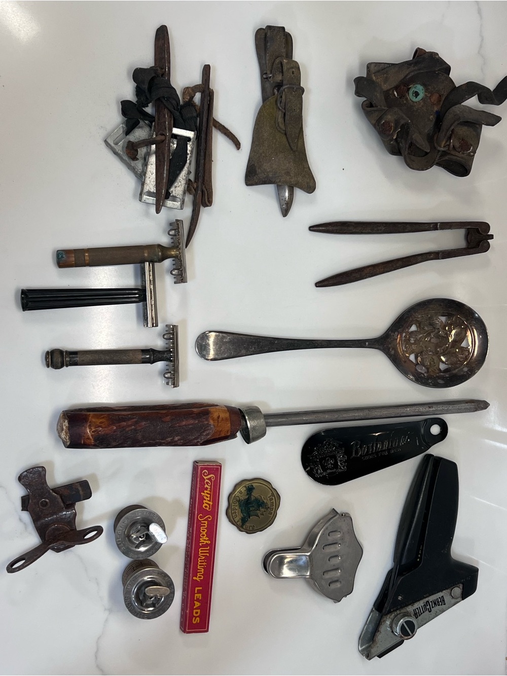 Vintage Misc Lot Of Metal Tools And Items